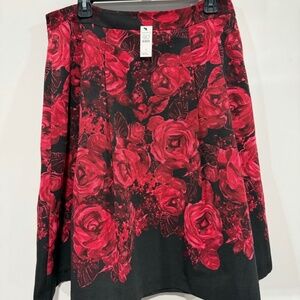 Talbots Lined Holiday Skirt NEW Size 12 ~ Knee Length or Just Below